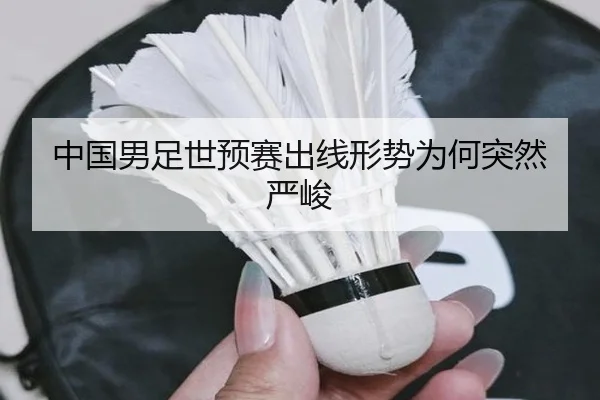 中国男足世预赛出线形势为何突然严峻